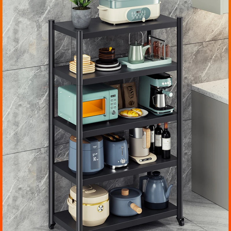 

Multi-Layer Microwave Rack Oven Storage Shelf Multi-Functional Pot Rack Storage Shelf