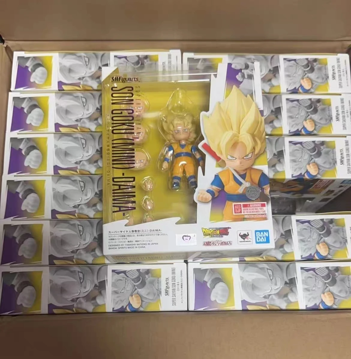 

Bandai in Stock Original Tamashii Limited S.H.Figuarts DragonBall Anime SUPER SAIYAN SON GOKU (MINI) -DAIMA- Action Figures Toys