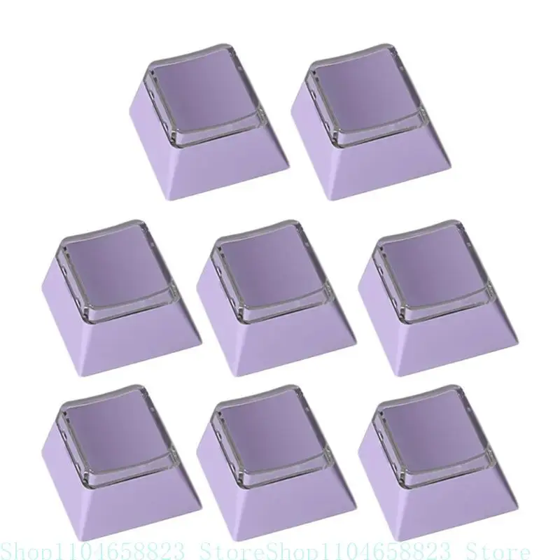 Keycap Kosong Tinggi Asli 8 Buah/Set untuk Keyboard Mekanis untuk Penggunaan Kantor Proyek Gaming dan Keyboard
