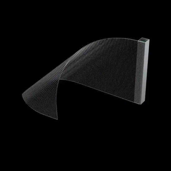 P3.91-7.84 P6 P8 P10 Transparent Led Screen Display Led Pantalla Flexible Led Film for Glass