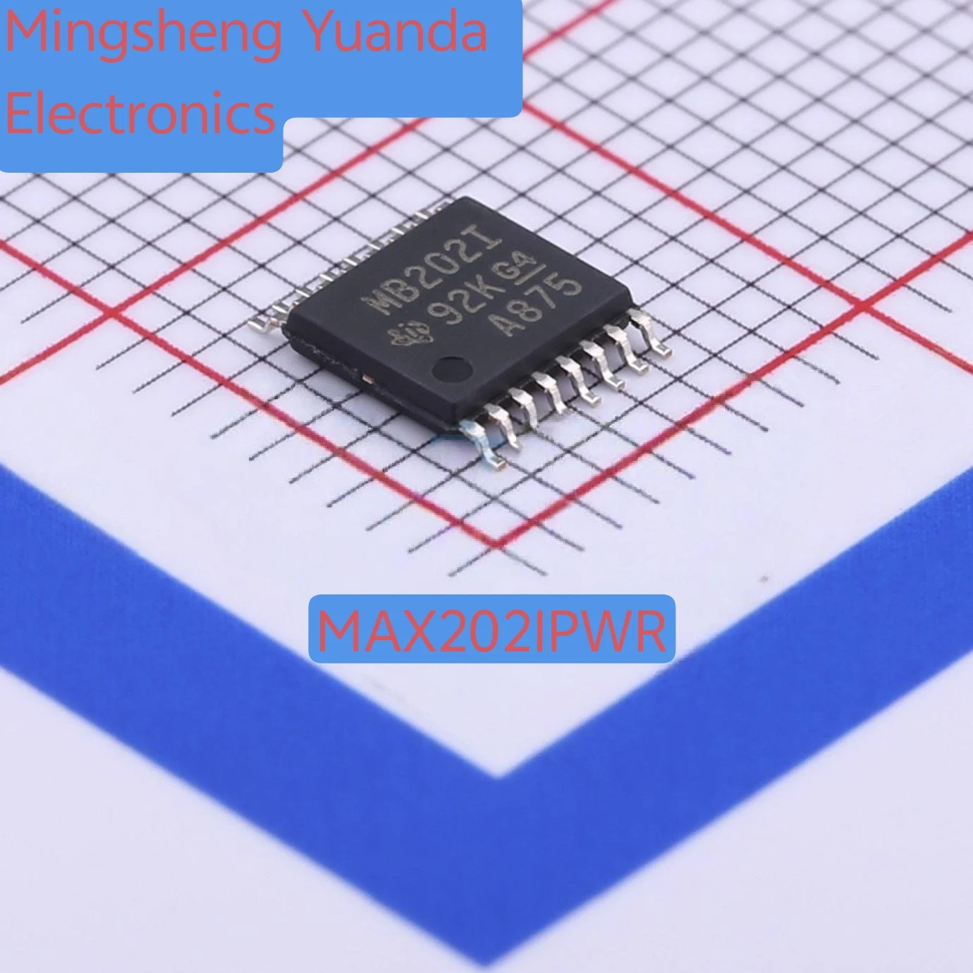MAX202 MAX202IPWR Original and authentic products encapsulation:TSSOP16