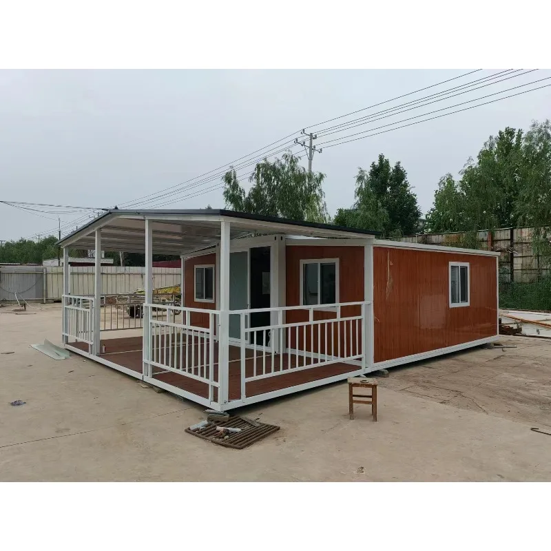Widely Using Container House 20ft 40Ft Luxury Folding Container House Prefabricated Expandable Container House for Australia