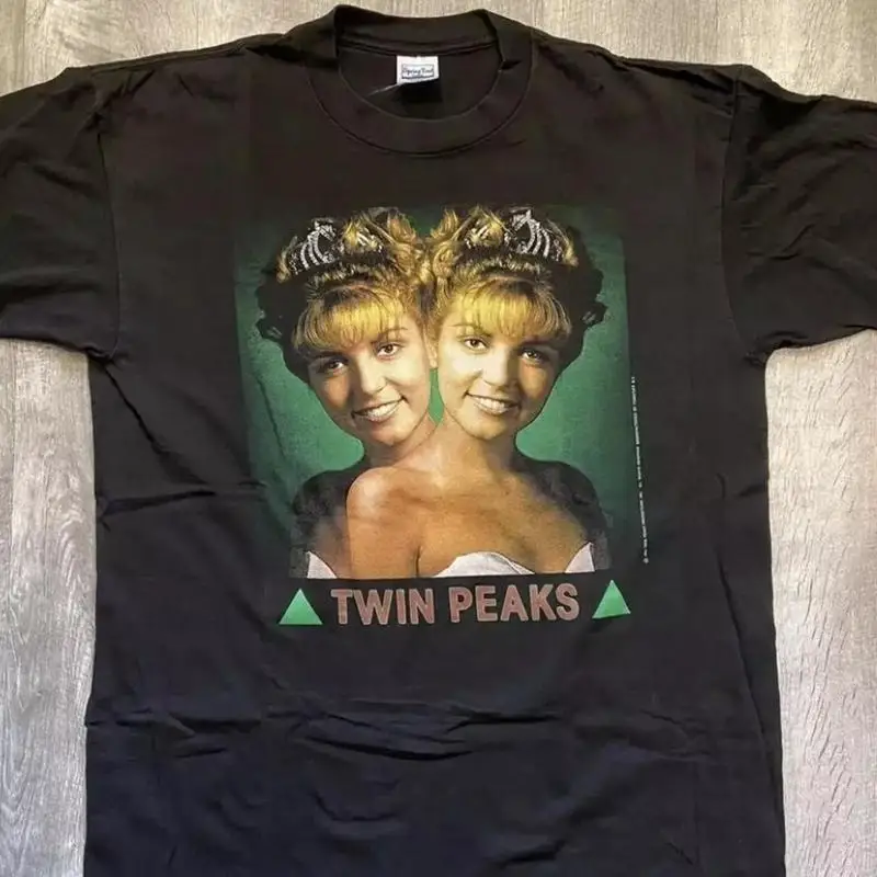 

Базовая черная футболка Laura Palmer Twin Peaks 1990, классический стиль, S 5XL