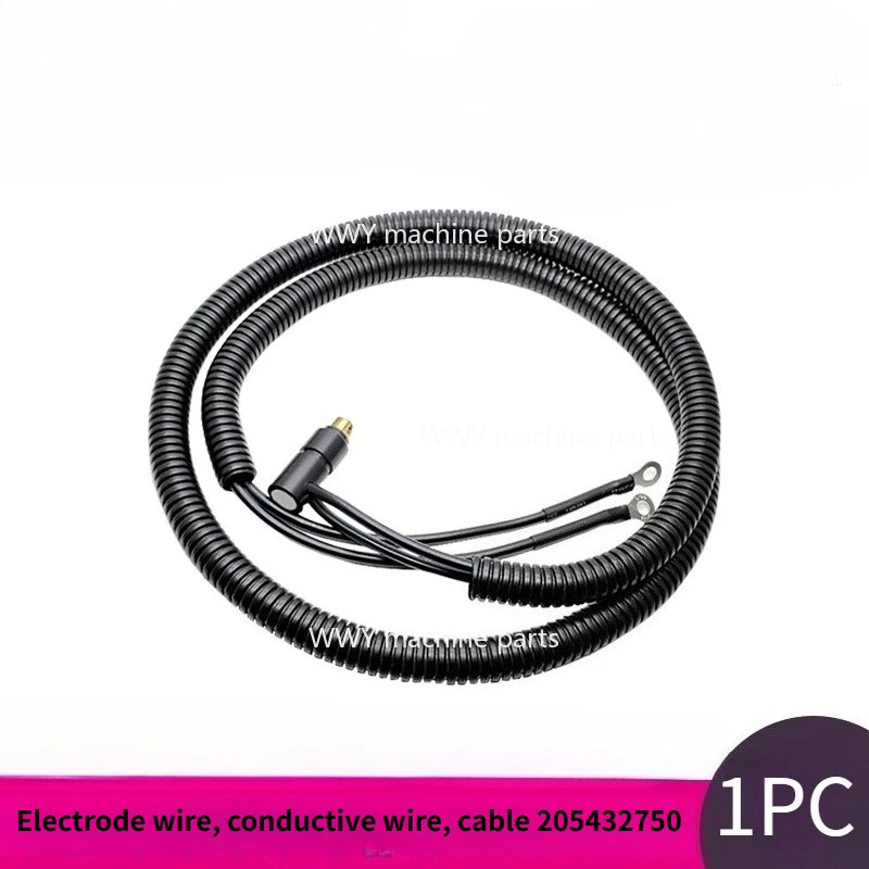 1700mm Lower Head Twin Power Cable Part No.205432750, Wire EDM Machine Replacement Connection Cable