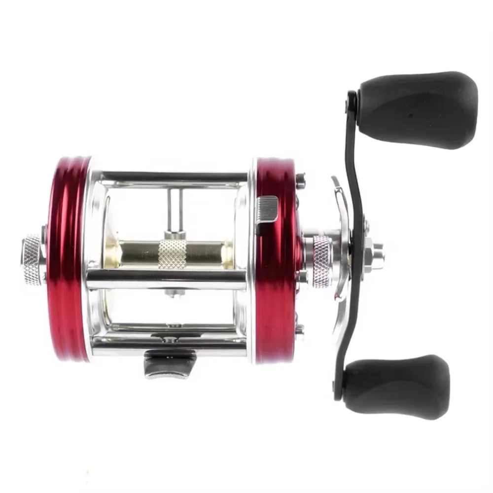 C6‑R 5.3:1 Gear Baitcasting Fishing Reel Right Hand, CNC Aluminum 4+1BB, 8kg Max Drag for Saltwater Lake River Trolling