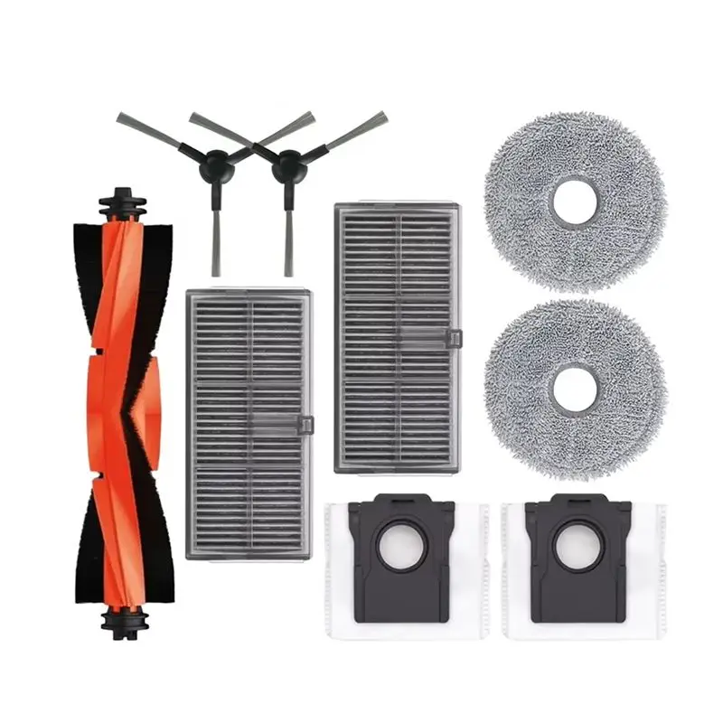 

A02M-For Dreame L10s Pro Ultra Heat Roller Side Brush Filter Mop Dust Bag