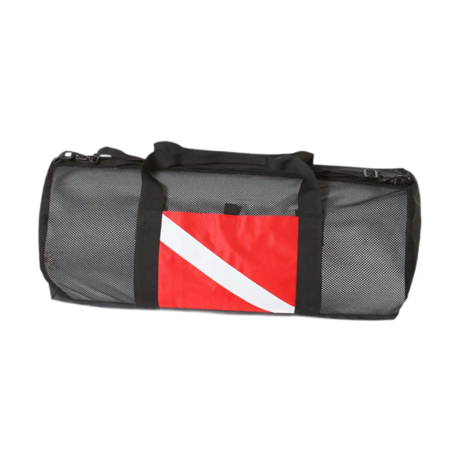 Bolsa de lona de malla, bolso de nailon para equipo de buceo, para aletas subacuáticas de snorkel