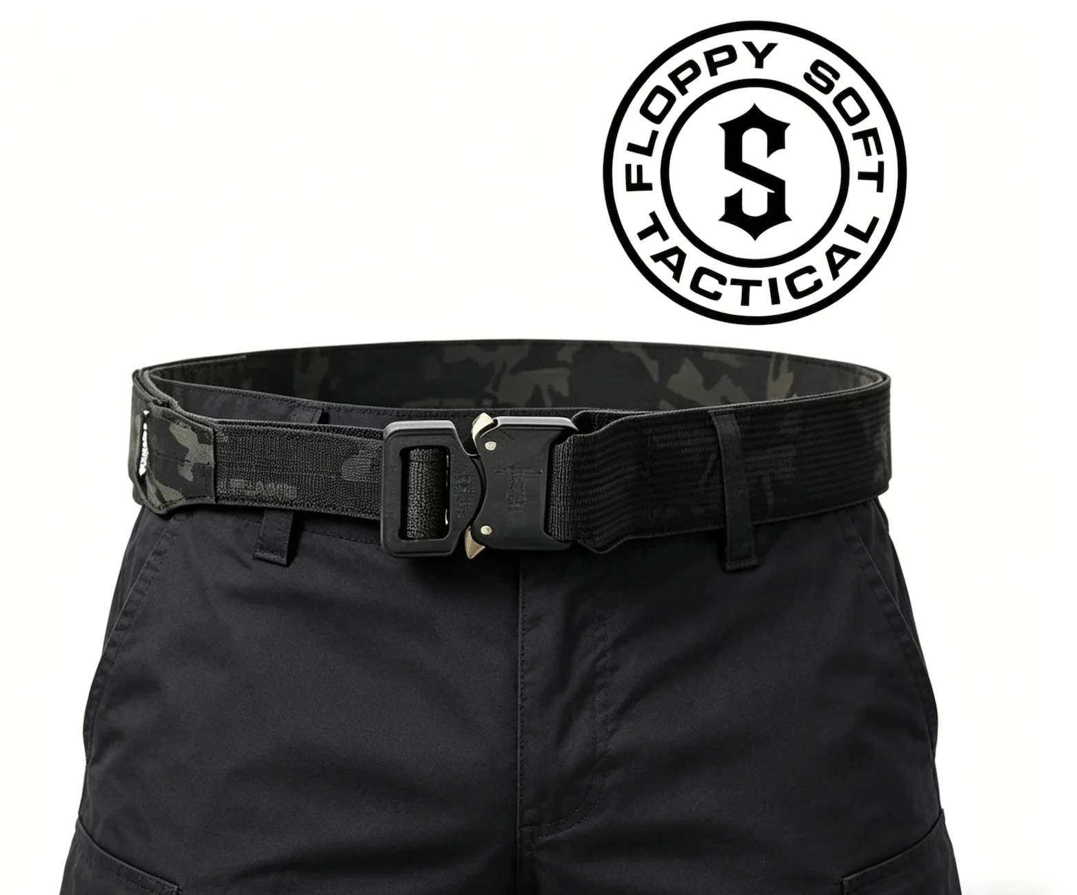 

Tactical FOG Version of The SEAL Team Style SB6 First-layer Leather Belt, Handcrafted Waist Belt in Pure Leather.