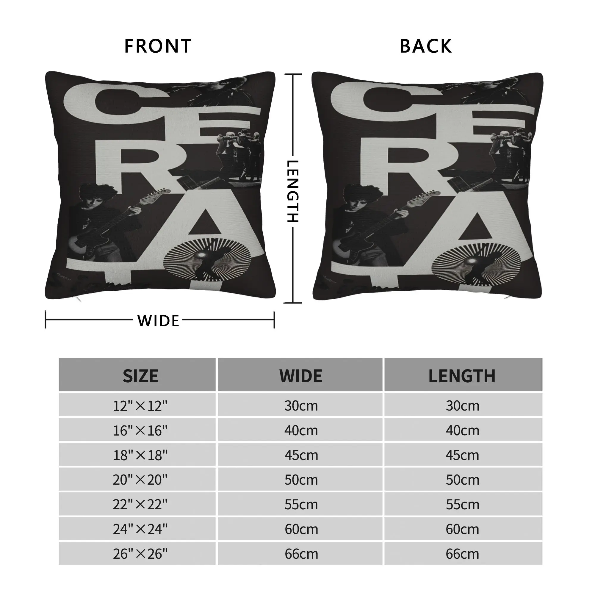 Gustavo Cerati Argentine Singer  Pillow Cover  Graphic Cushion Cover Cute Funny Pillow Case For Wedding Party Home Decor