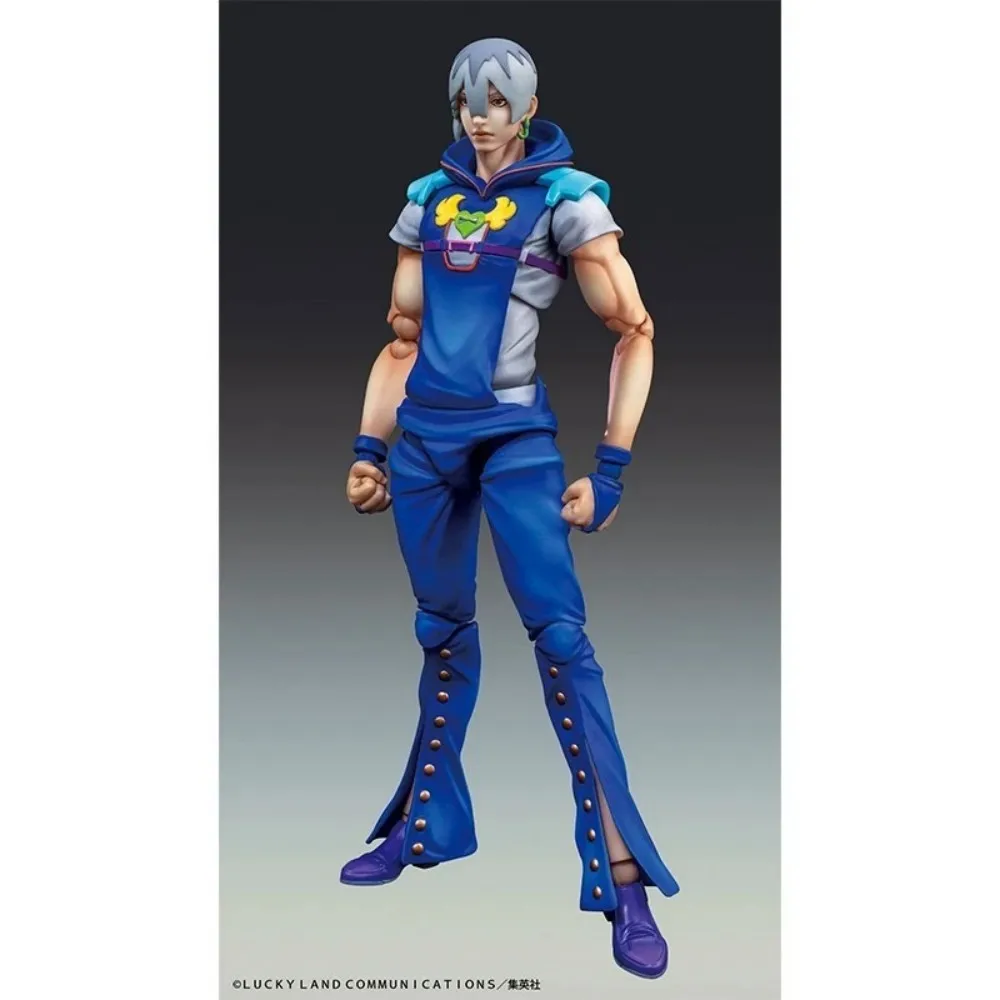 

Original Medicos Super Action Statue JoJo's Bizarre Adventure Part 9 The JOJOLands Jodio Joestar Action Figure Genuine Model