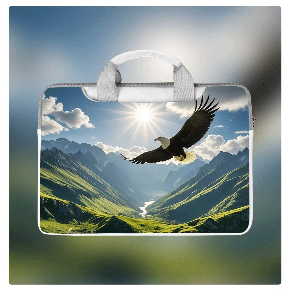 

Cute Eagle Crossbody Bag 12 13 13.3 14 14.6 15 15.6 16 Inch Laptop Case PU Waterproof Shockproof for Apple Dell ASUS Huawei