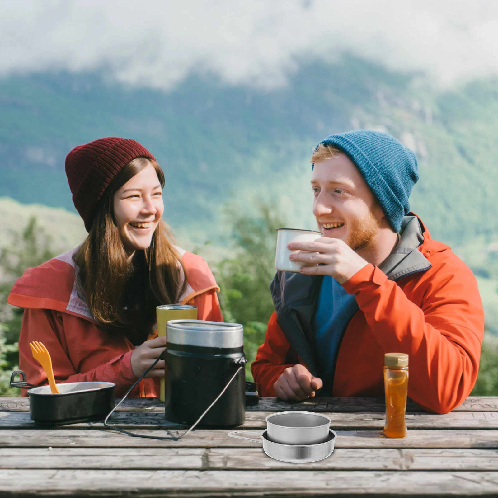 2 قطعة غطاء فولاذي غير قابل للصدأ مناسب عالمي لموقد الكحول كفاءة إطفاء الحريق أداة تخييم أغطية موقد الكحول #1