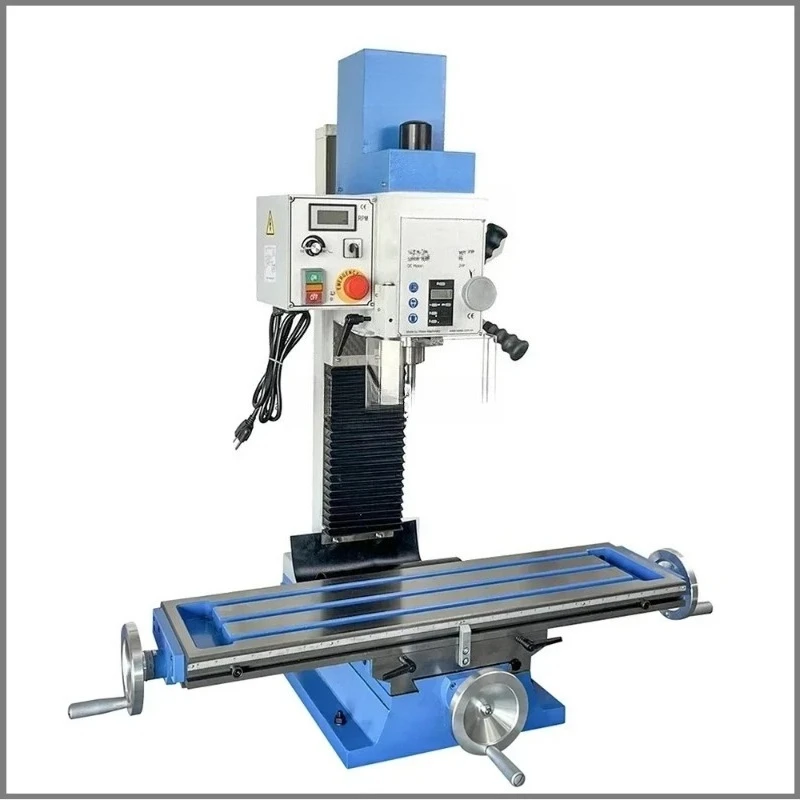 Milling Machine VM32L Milling Driling Machine Variable 100-2250rpm 1500W Brushless Mill Dril MT3 with Milling Cutter