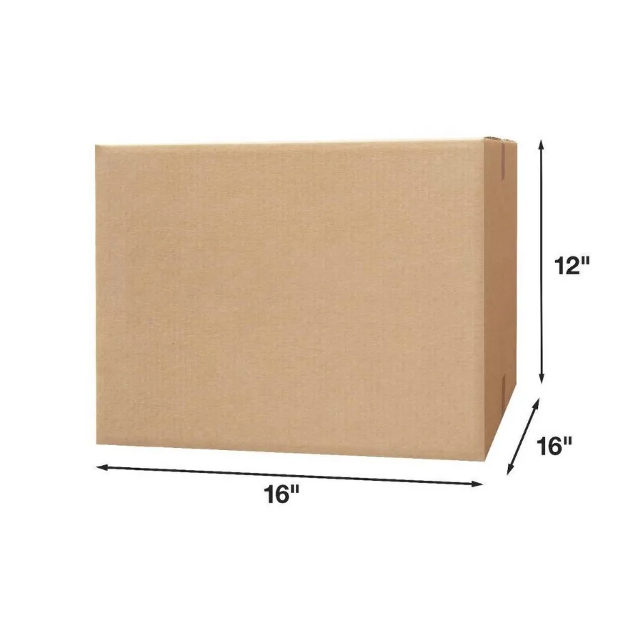 Mailing/Moving/Storage Box - 16" x 16" x 12" view 2
