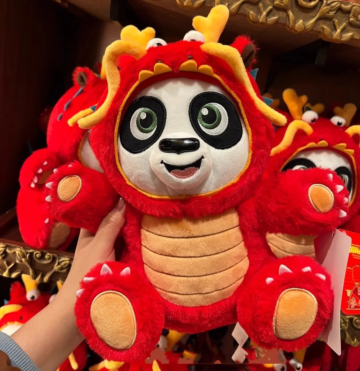 

Beijing Large Cinema Authentic Dragon Year Kung Fu Cat Plush Toy 2024 New Year Gift for Children