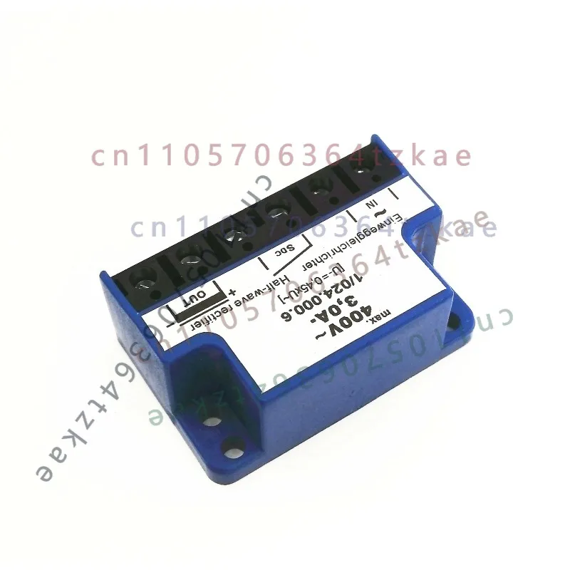 1pcs Replace for MAYR 1/024.000.6 Motor Brake Rectifier 400V 3A Half Wave Rectifier Module