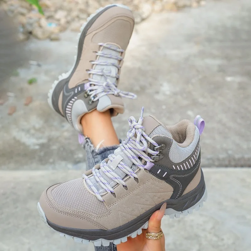 Женская дышащая походная спортивная обувь, мужские дизайнерские спортивные ботинки высокого класса для работы на открытом воздухе 37-41