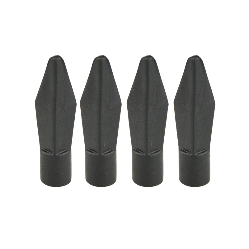 

6/12PCS Archery Arrowhead Soft Rubber Practice Glue on Target Arrow Tips for Archery CS Game Hunting Shooting Accessories