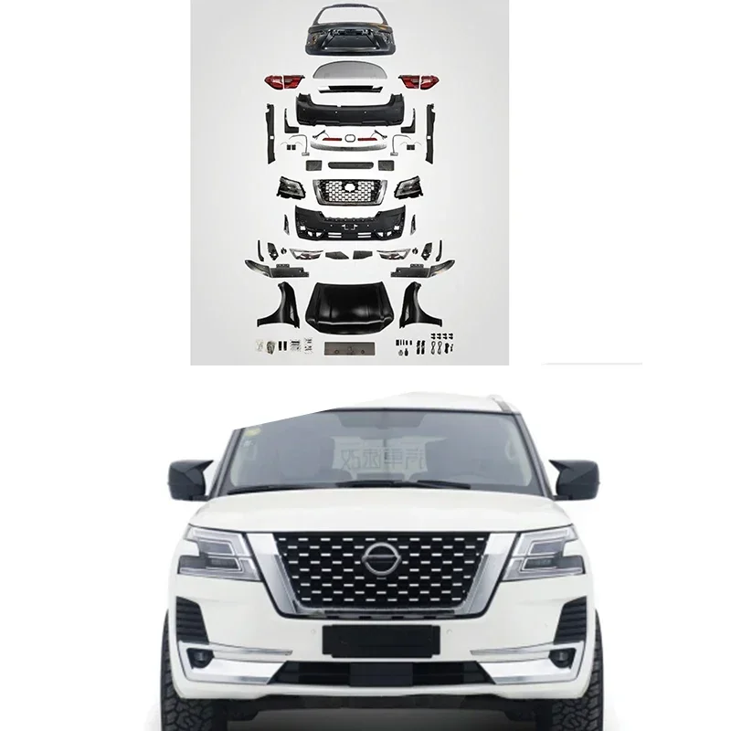 

Auto Accessories Other Car Body Parts facelift Body Kit for 2010-2019 NISSAN PATROL TO 2023 BODY KIT