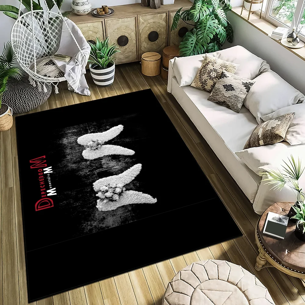 Band D-Depeche Cool M-Mode small carpet For House Bedroom Decoration Kitchen Bath Super Absorbent Rug Carpet Foot Non-slip