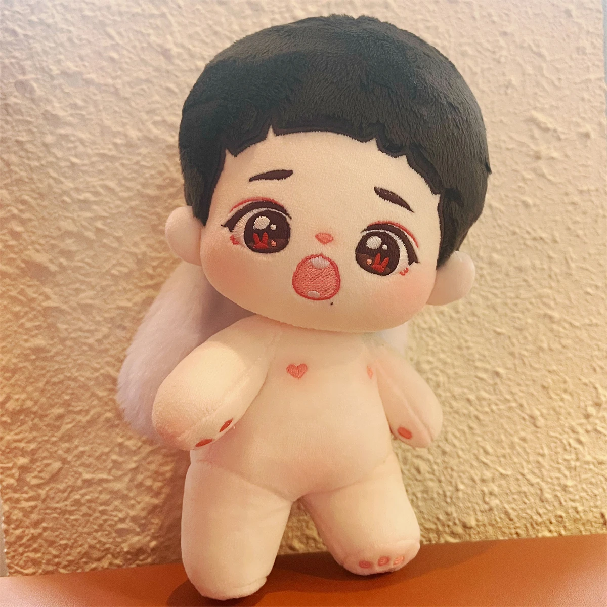 20 cm Plüschtier Wang Yibo Xiao Zhan Idol Stern Puppe Spielzeug Körper Gefüllte Plüsch Tasche Zubehör Cosplay Original Kinder Geschenk