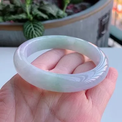 Natural Myanmar Jade 54mm-62mm bracelet exquisite princess bracelet to send girlfriend to send mother Hetian jade