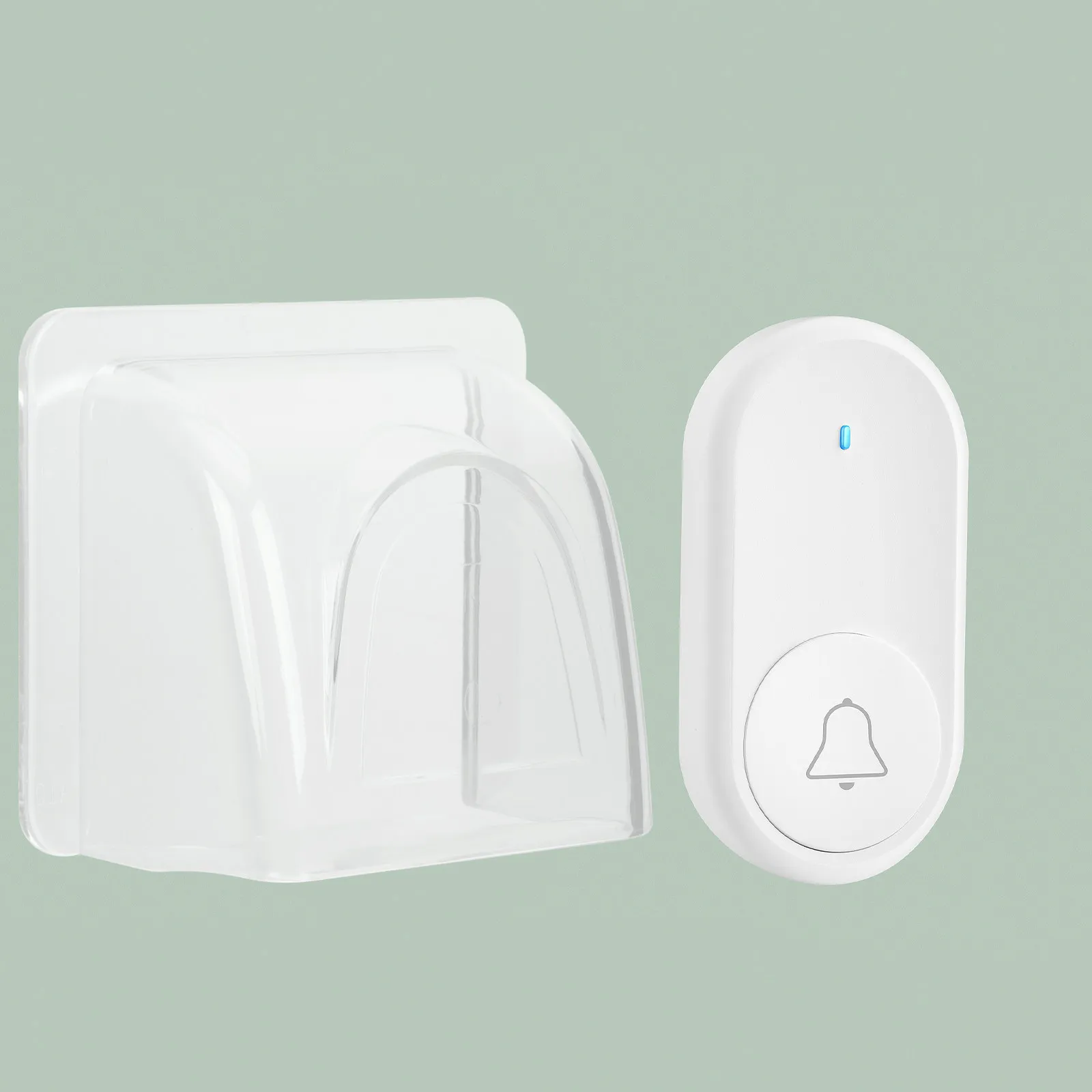 

Защитный чехол от дождя для дверного звонка, акриловый водонепроницаемый защитный кожух для устройств контроля доступа, устройств учета посещаемости по отпечаткам пальцев, защита от брызг