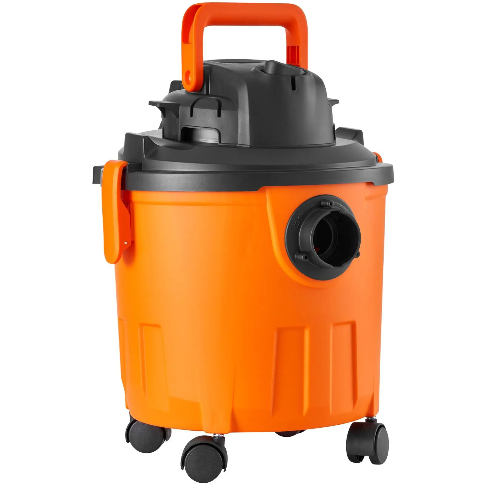 Shop Vacuum Wet And Dry, 5 Gallon 6 Peak HP Wet/Dry Vac, Powerful Suction with Blower Function with Attachments 2-in-1 Crevice N