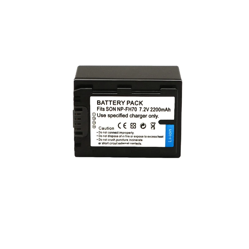 Digital Battery NP-FH70 NP-FH60 NPFH70 NP FH60 FH70 for SONY DCR-SX60 HDR-UX7E UX7 UX5E TG1 TG3 TG5V AC-VQH10 HXR-MC1 Camcorder