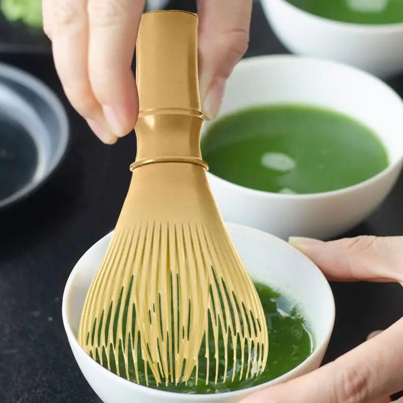 Kitchen Accessories 100 Matcha Green Tea Powder Whisk Teaware Japanese Ceremony Bamboo Chasen Tea Tool Tea Brush