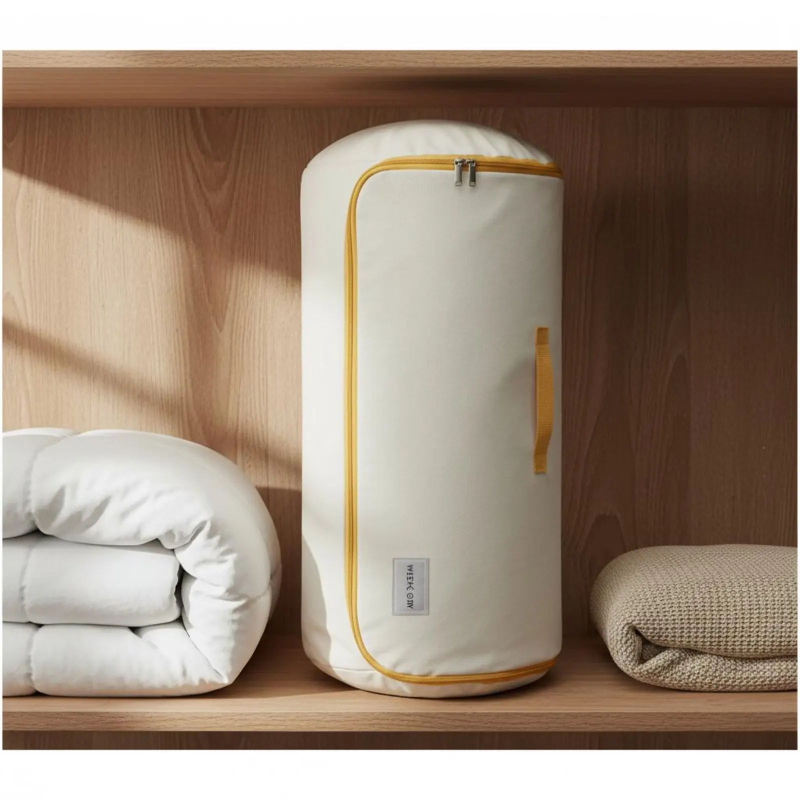 

Сумка для хранения одеял большой вместимости, на молнии, с широким отверстием, двусторонней застежкой, для переезда