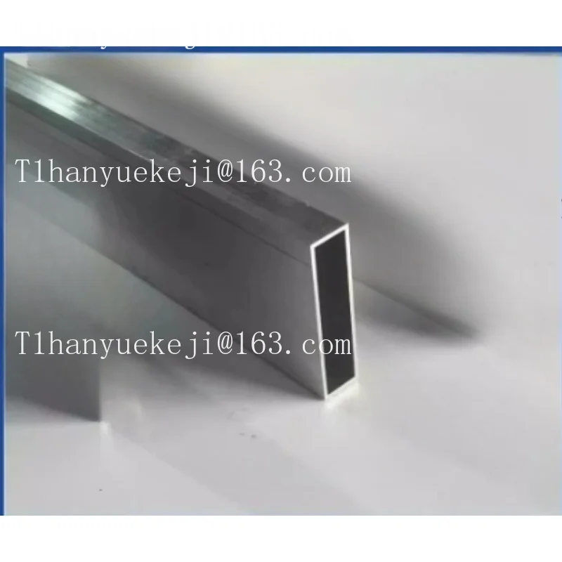 Aluminum alloy square tube 20x70 is 1 meter long, aluminum flat tube rectangular tube can be customized to paint wood grain