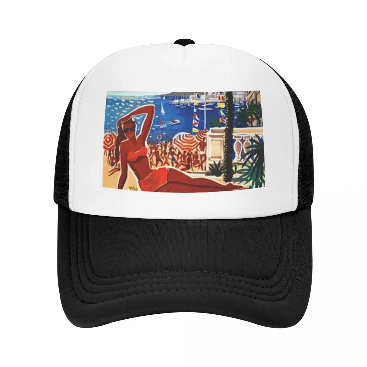 La Cote D'azur Enjoying Exhibition Baseball Cap custom Hat Hat Luxury Brand Mens Caps Women's