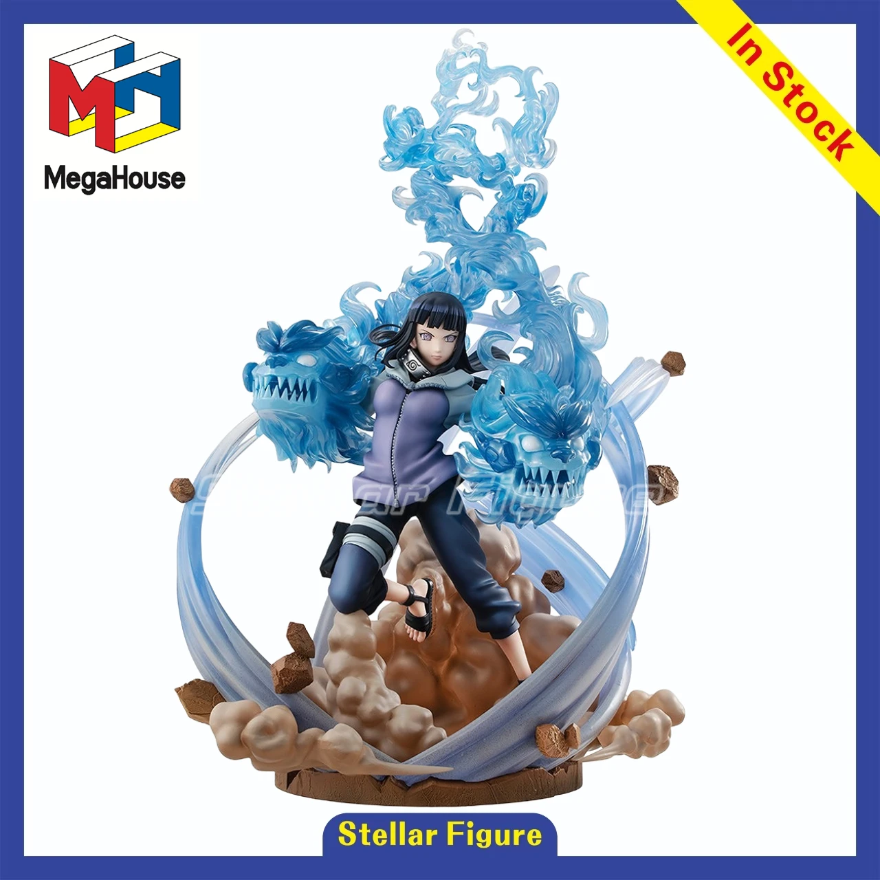 

【SF】In Stock MegaHouse GALS Series NARUTO Shippuden Hyuuga Hinata Figures Model Collection Gift