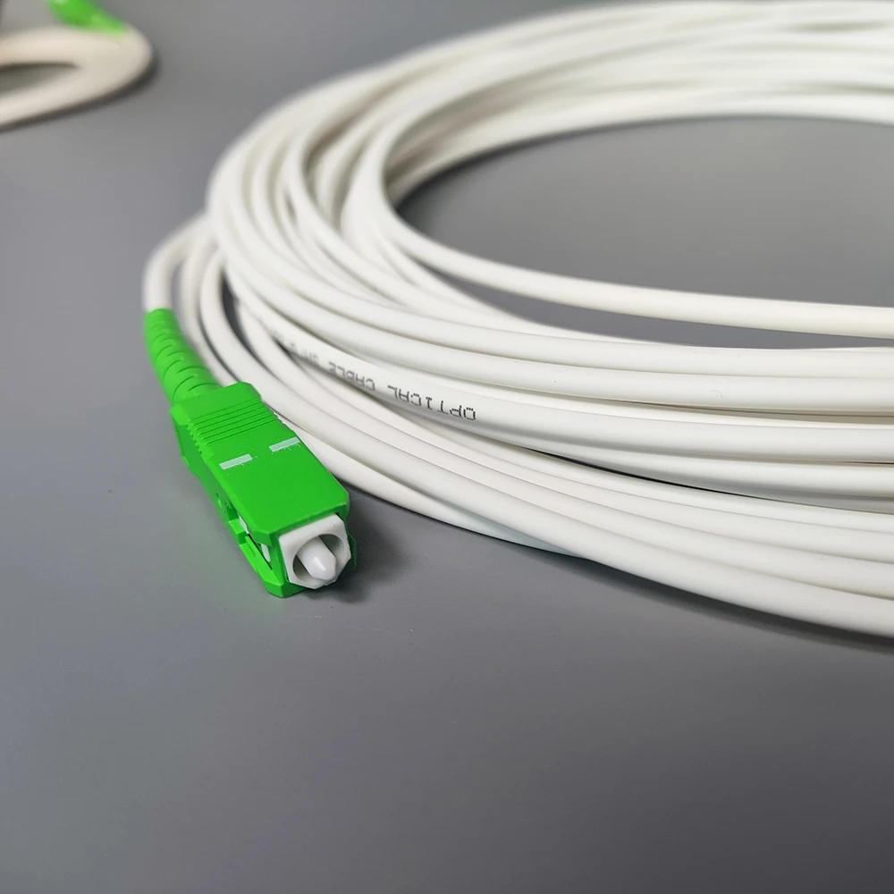 Cable de fibra óptica de modo único, Cable óptico SC/APC-LC/APC de 2M, 5M y 15M