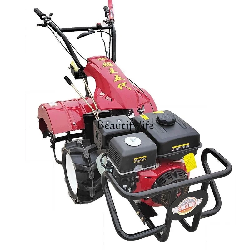 

High-Horsepower Diesel Engine Four-Wheel Drive Micro-Tiller Multi-Function Agricultural Tiller