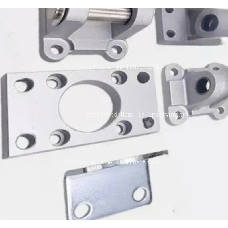 Suitable for Air Cylinder CA CB CR‑32/40/50/63/80 Single Double Ear Slanted Ears Mounting Base Bracket Accessories