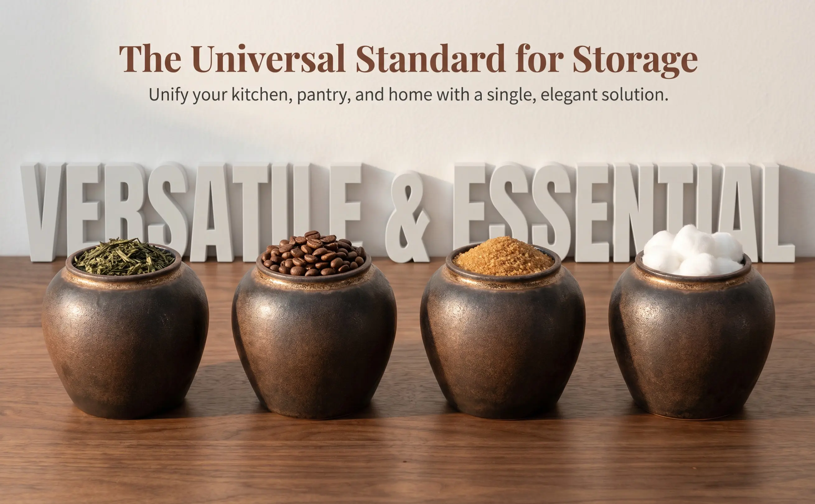 Ceramic Tea Jar Multi-Function Sealed Container for Dry Food Tea Leaves Grains Nuts Home Kitchen Decorative Storage