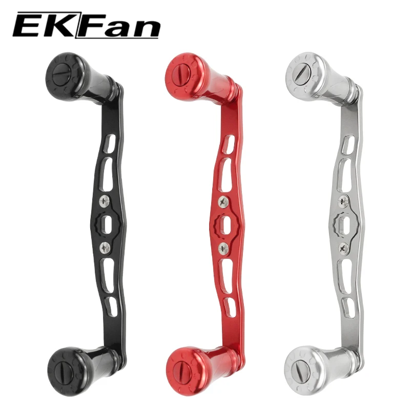 EKFan 130MM Alloy 35G Handle 8x5MM 7x4MM Holes For Bast Casting Drip Fishing Reels Wheels Handles Knobs Parts