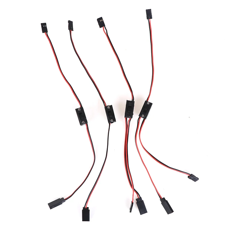 1 pz ricevitore accensione/spegnimento batteria interruttore RC con cavo connettore Futaba/JR JST per droni ad ala fissa RC modello di auto barca