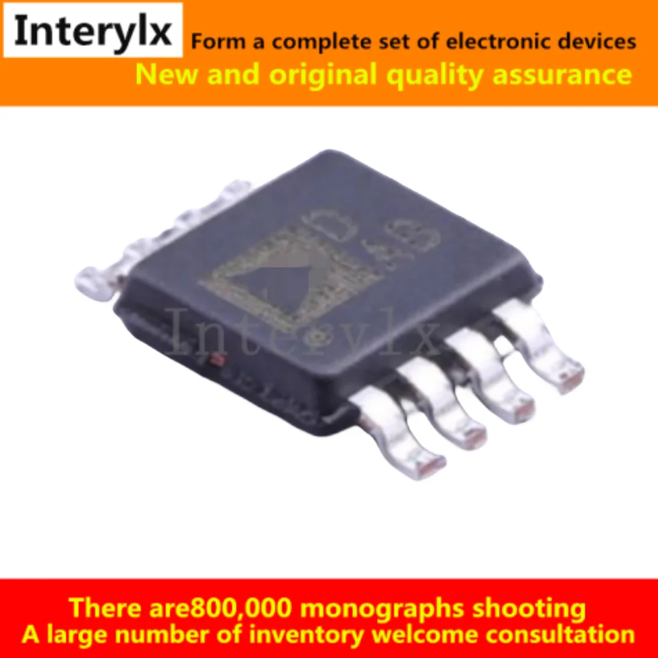 ชิปแปลงสัญญาณดิจิทัลเป็นแอนะล็อก AD5321ซิลค์สกรีน DAB DAC 2ชิ้น/ล็อต AD5321BRMZ AD5321BRM