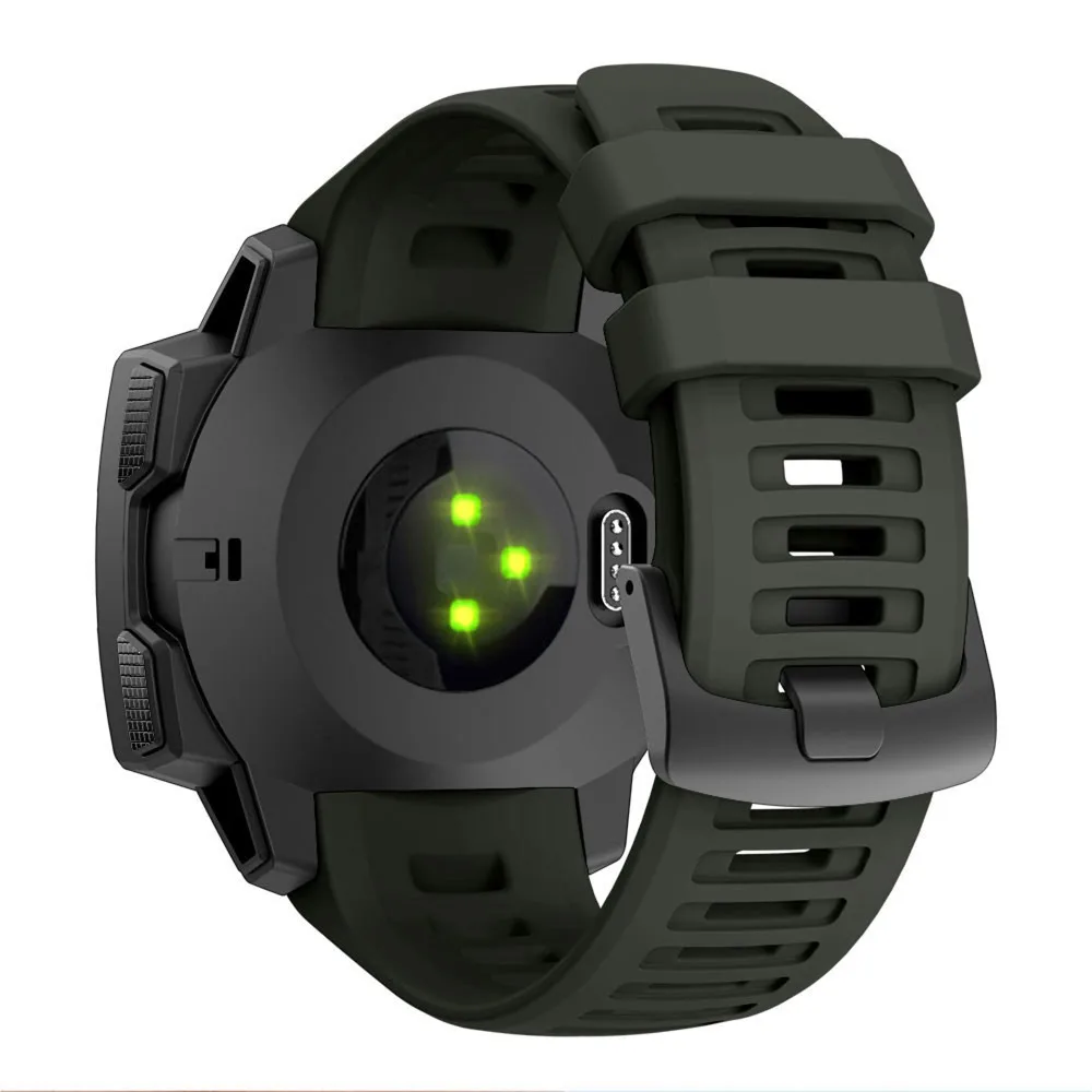 22 mm Uhrenarmband aus Silikon für Garmin Instinct 1 2, Ersatzarmband für Instinct 2/Solar/Esports/Tactical Band Armband – Detail 15
