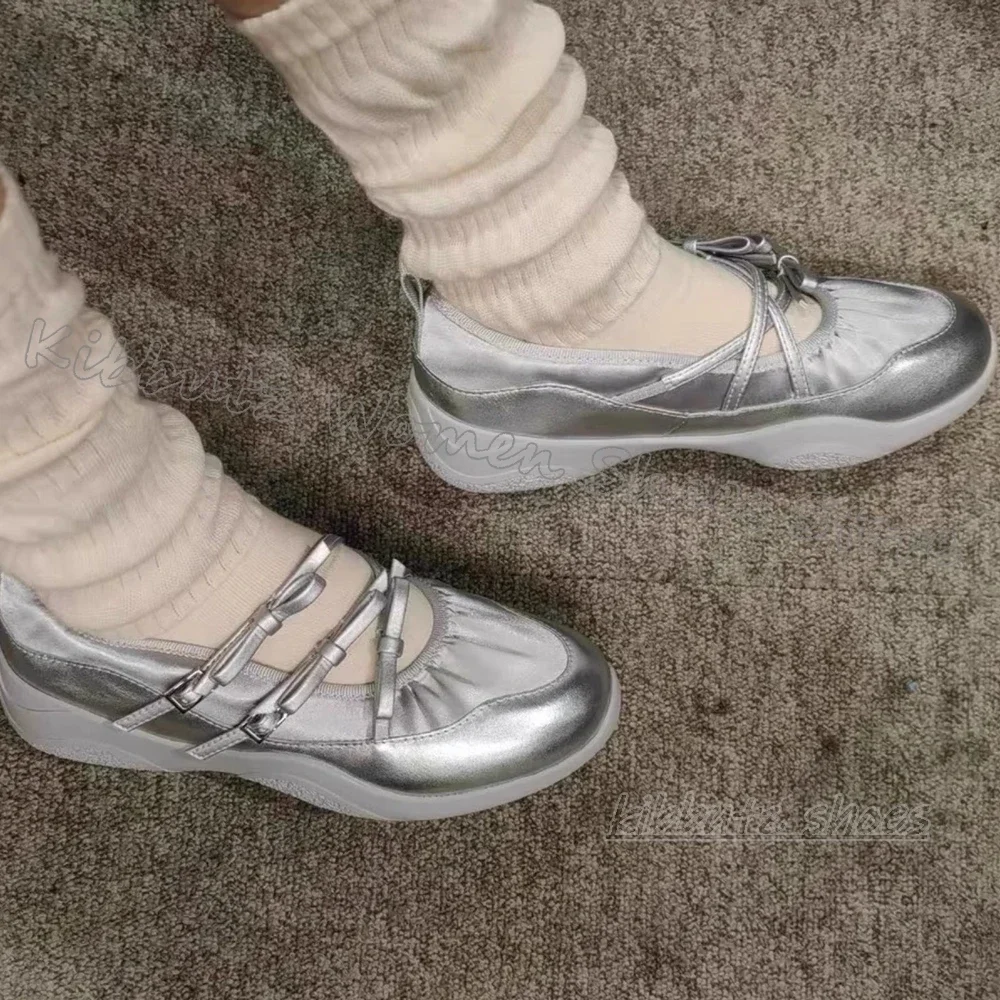 

Mary Jane Belt Buckles Pump Leather Solid Color Slip-On Round Toe Fashion Luxury Elegant Comfortable Women Party Dress Shoes New