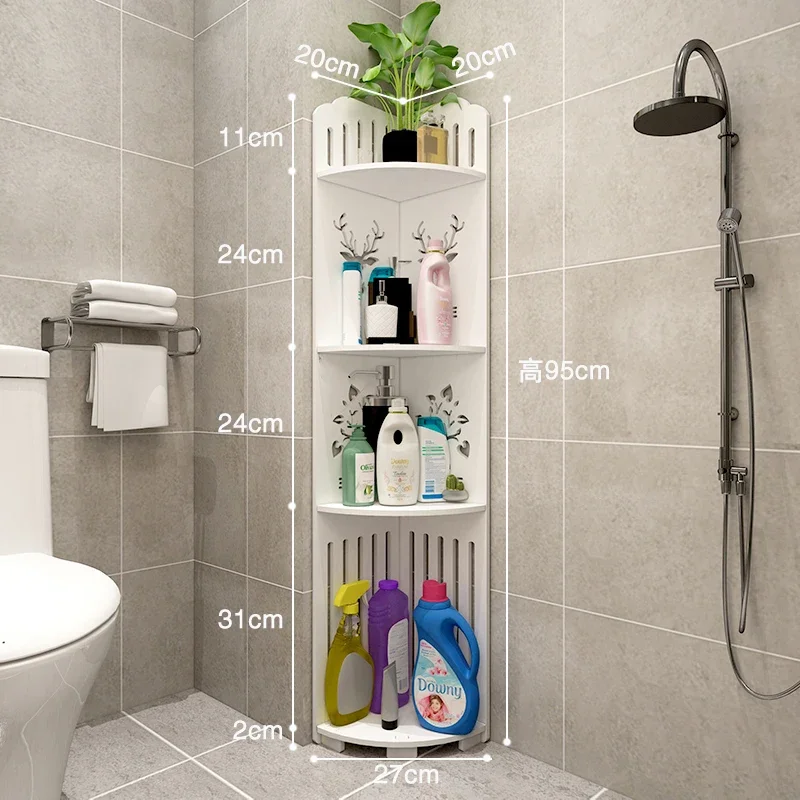 

Home Furniture Space Saving Multipurpose Vanity High Shelf Shelves Narrow Modern Over Toilet Jewelry Storage Bathroom Cabinet