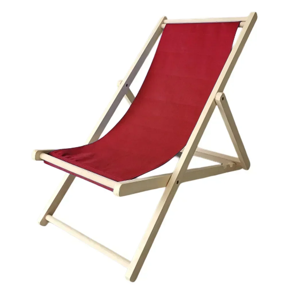 Juste de Chaise de Plage de Remplacement, Décontractée, Simple, pour Chaises Inclinables, pour Famille
