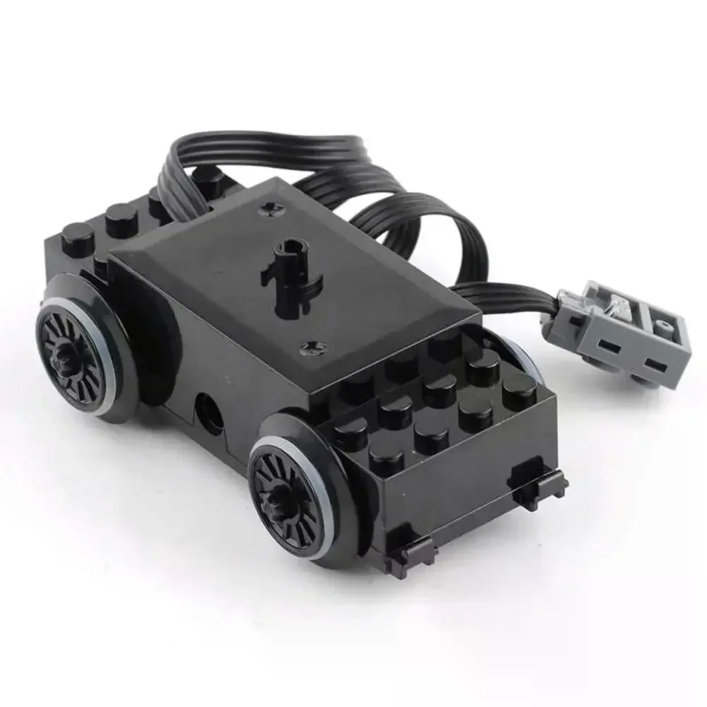 MOC Train Track Motor 88002 Technical Blocks Parts Power Functions Speed Motor Puzzle DIY Toys Modified Bricks Model Accessories