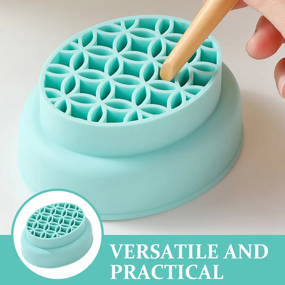 

Professional Makeup Tool Cleaner Bowl Silicone Brush Washing Bowl for Quick Cleaning and Safe Drying Women Essential