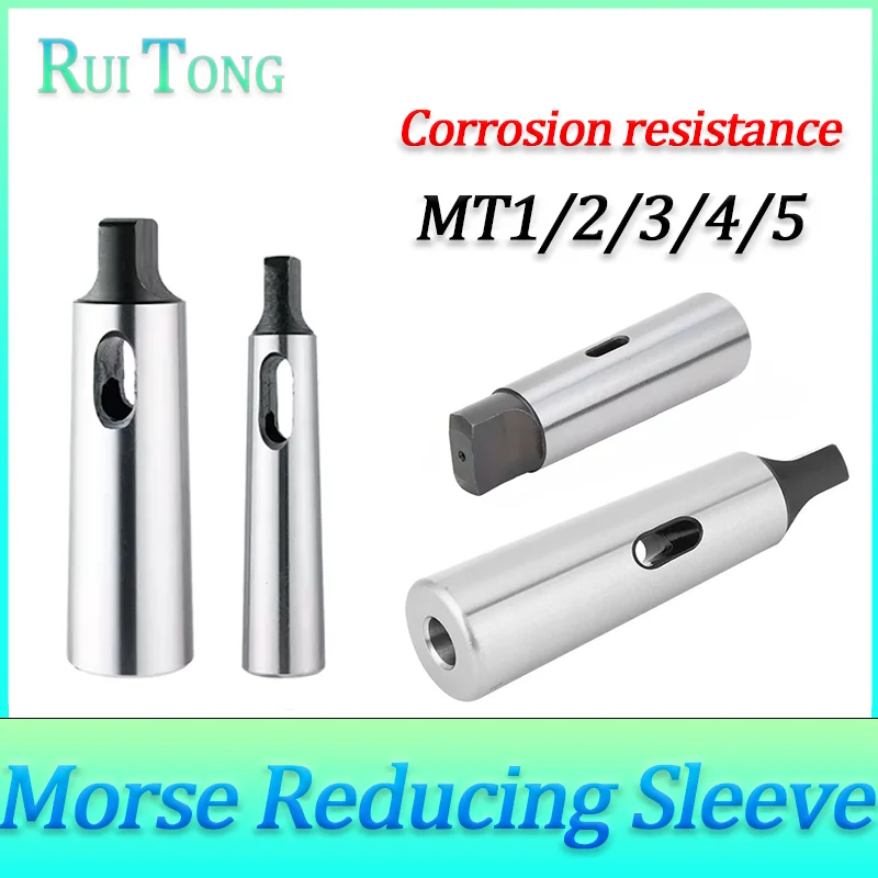 Morse Spindle MT1 MT2 MT3 MT4 MT5 Arbor Morse Taper Adapter Reducing Drill Sleeve Morse Taper Sleeve Shank Accessories