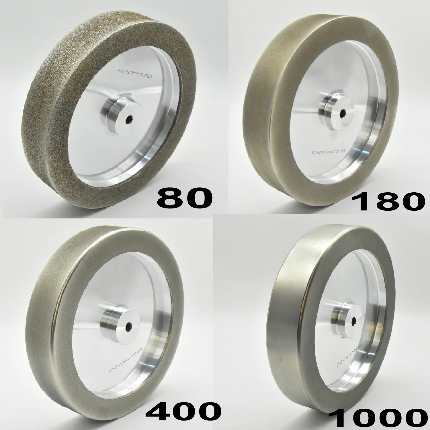 

Колесо для заточки ножей CBN 10 дюймов для шлифовальной машины Tormek T8, 250x50x12 мм, гальваническое покрытие с алюминиевым сердечником, зернистость 80 180 400 1000