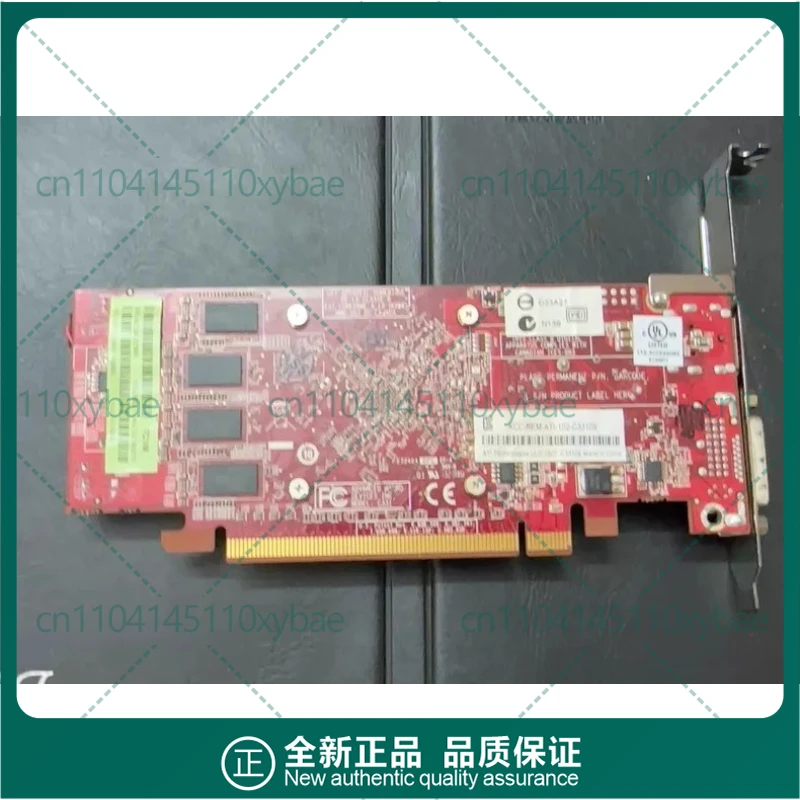 Used For AMD FirePro V3900 1G professional graphics card, half-height knife card DVI + DP interface, supports 2K resolution